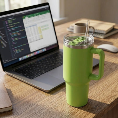 Green frostflow premium tumbler - 1200ml