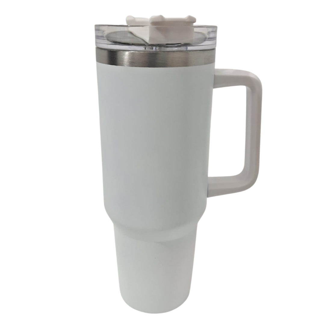 White frostflow premium tumbler - 1200ml